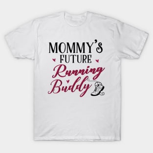 Running Mom and Baby Matching T-shirts Gift T-Shirt